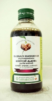 Vaidyaratnam Ayurvedic, Rasnadi Kashayam, 200 ml